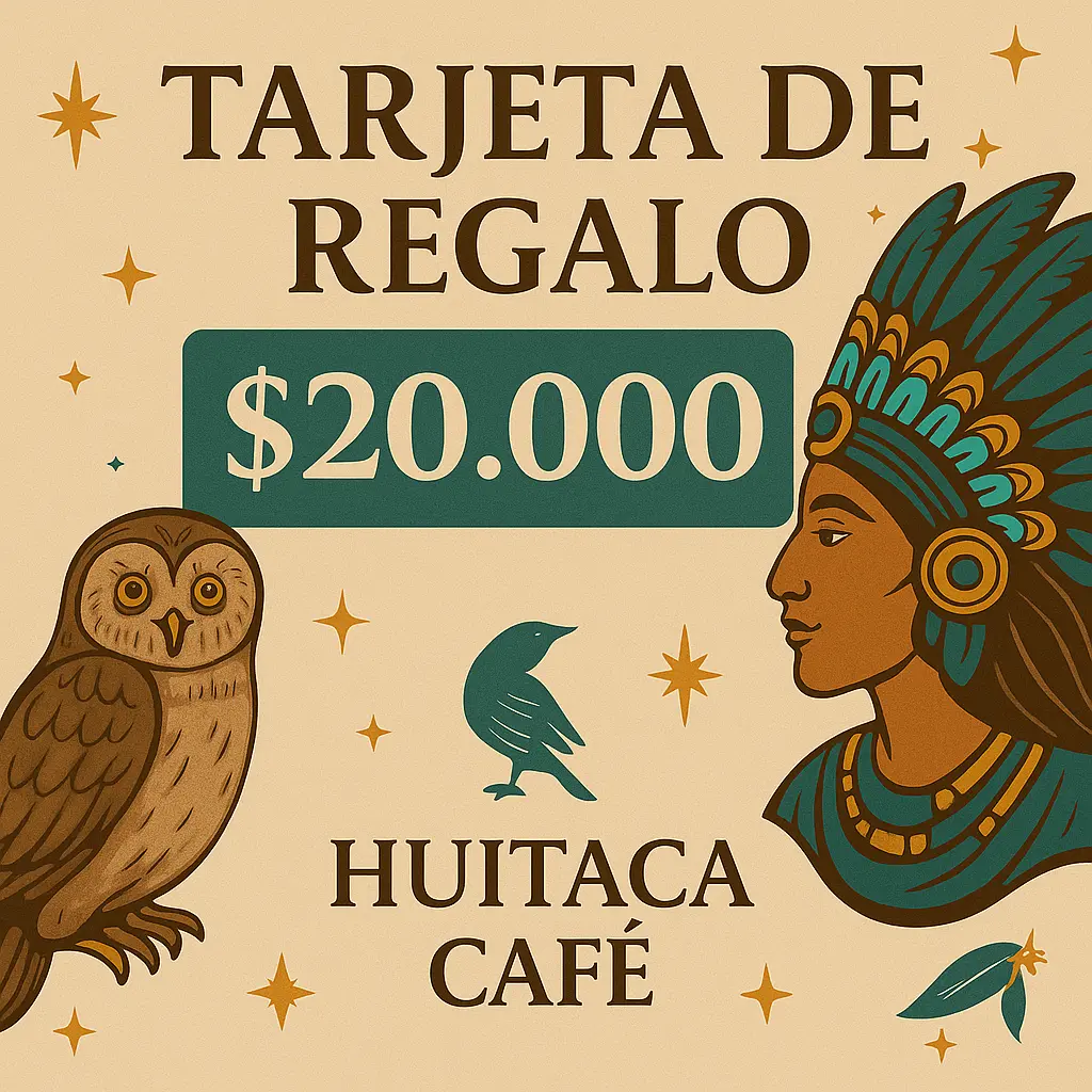 Tarjeta de Regalo Virtual Huitaca
